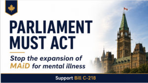 Home Text and Canadian Parliament buildings fade together